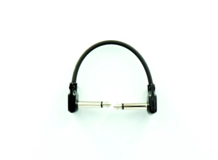 Evidence The Blackrock Patch cable  20CM Right Angle Black
